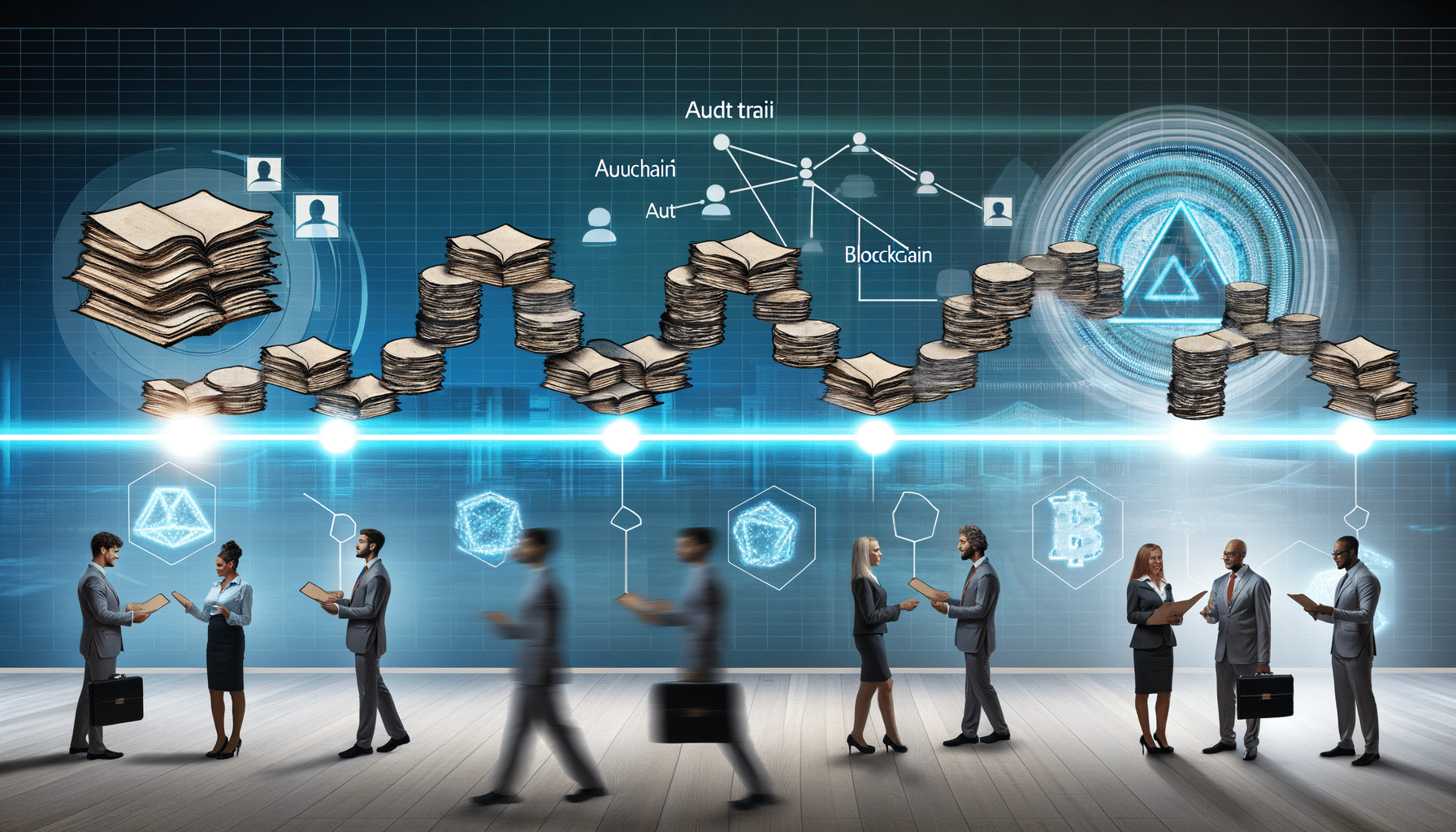 The Evolution of Audit Trails: Blockchain and Beyond