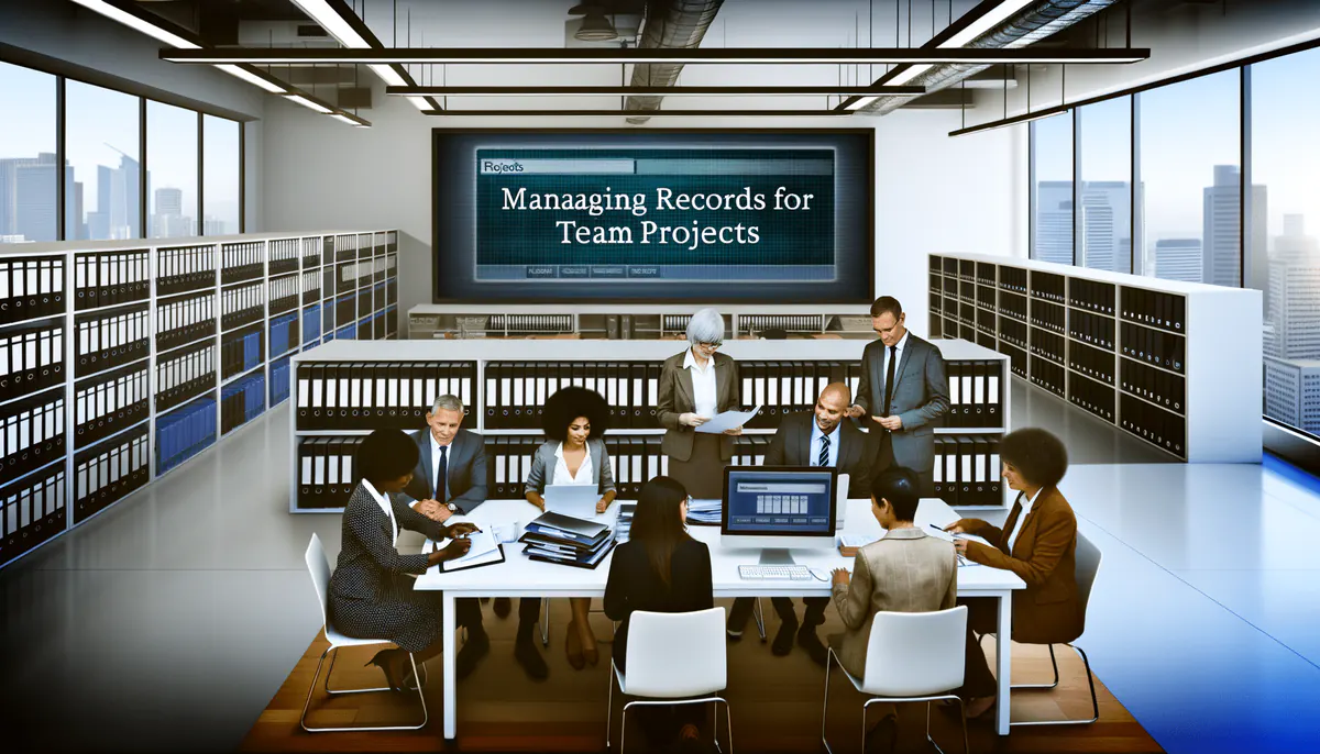 Managing Records for Team Projects
