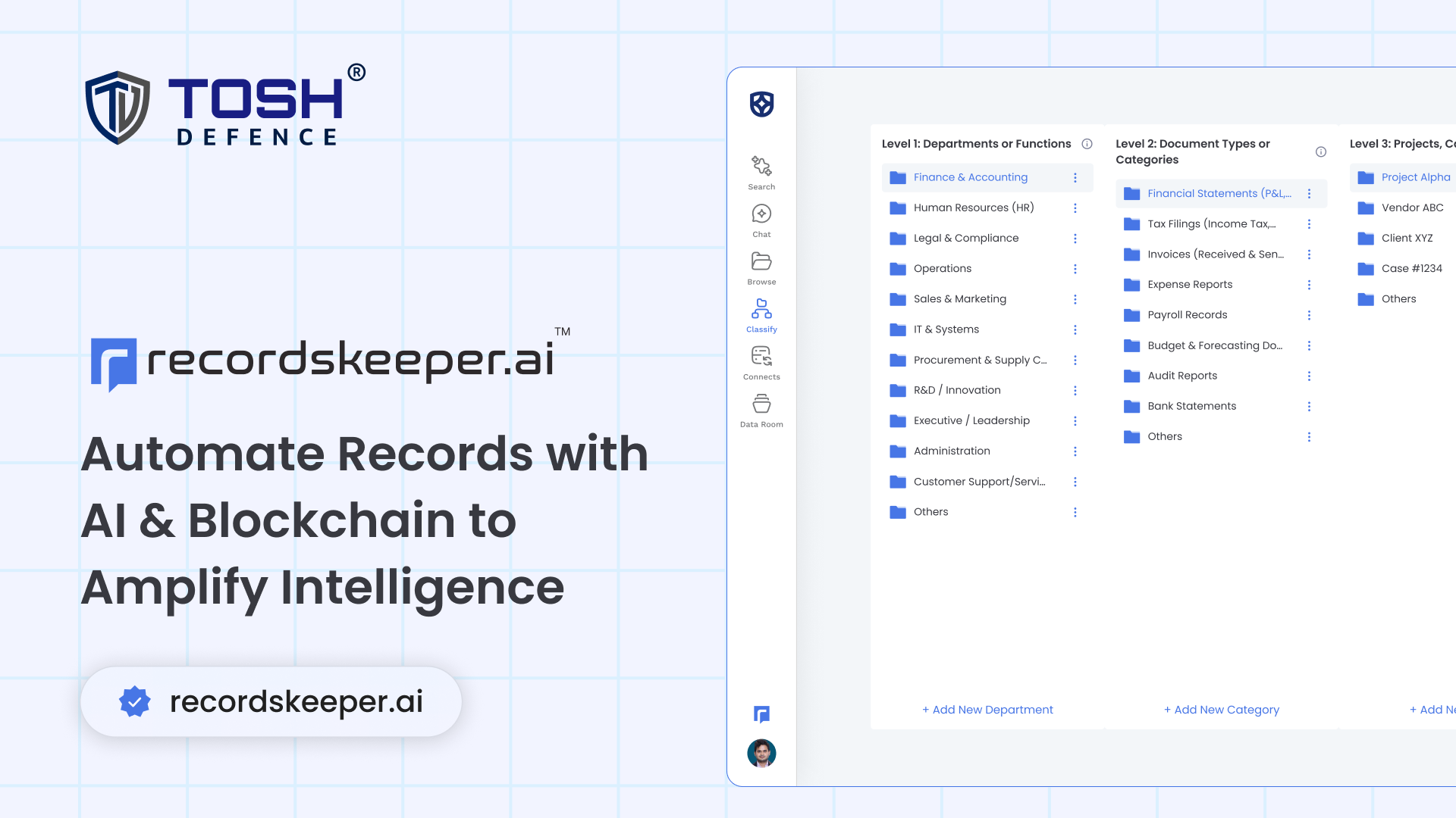 Preview of RecordsKeeper.AI