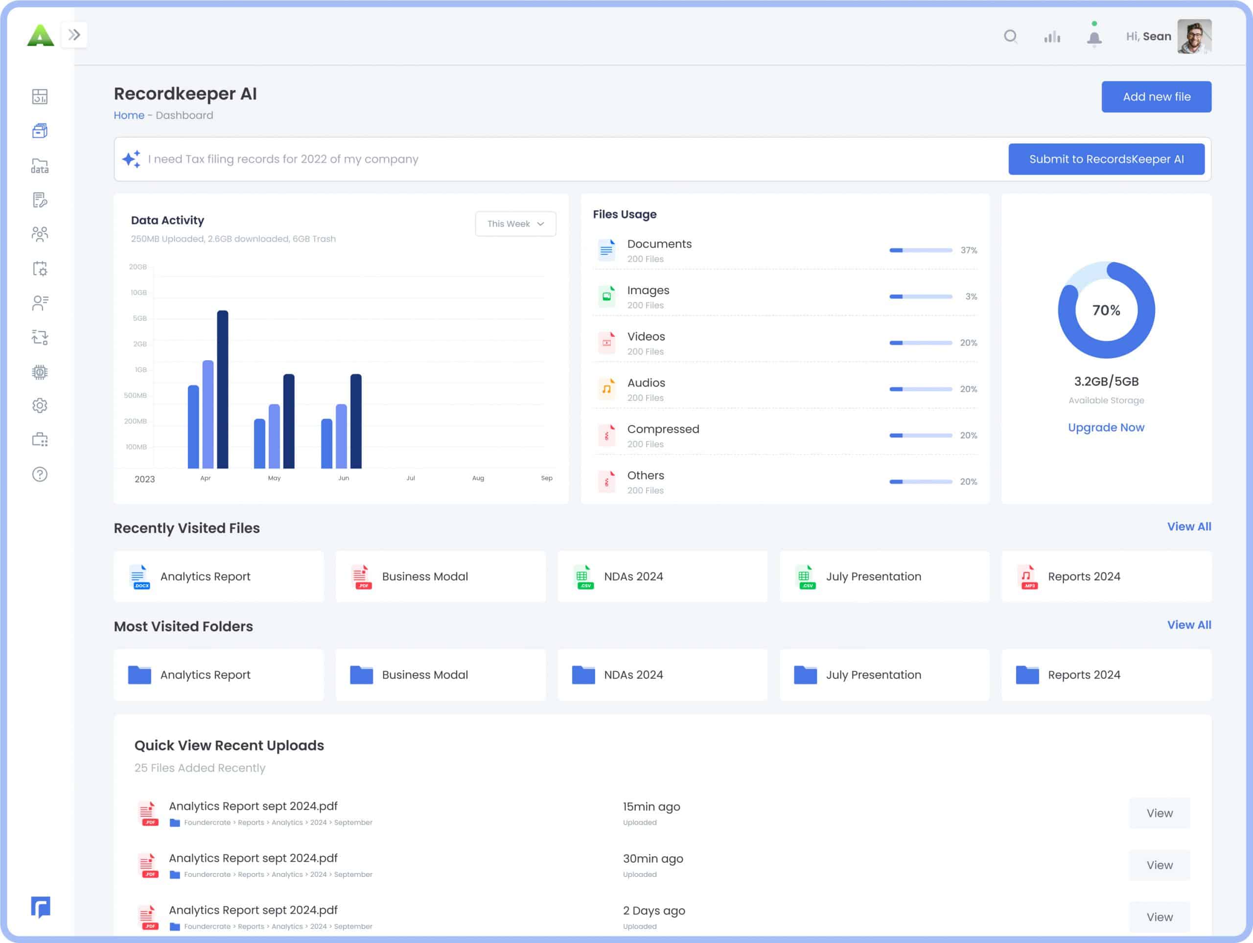 AI in Corporate Record Management