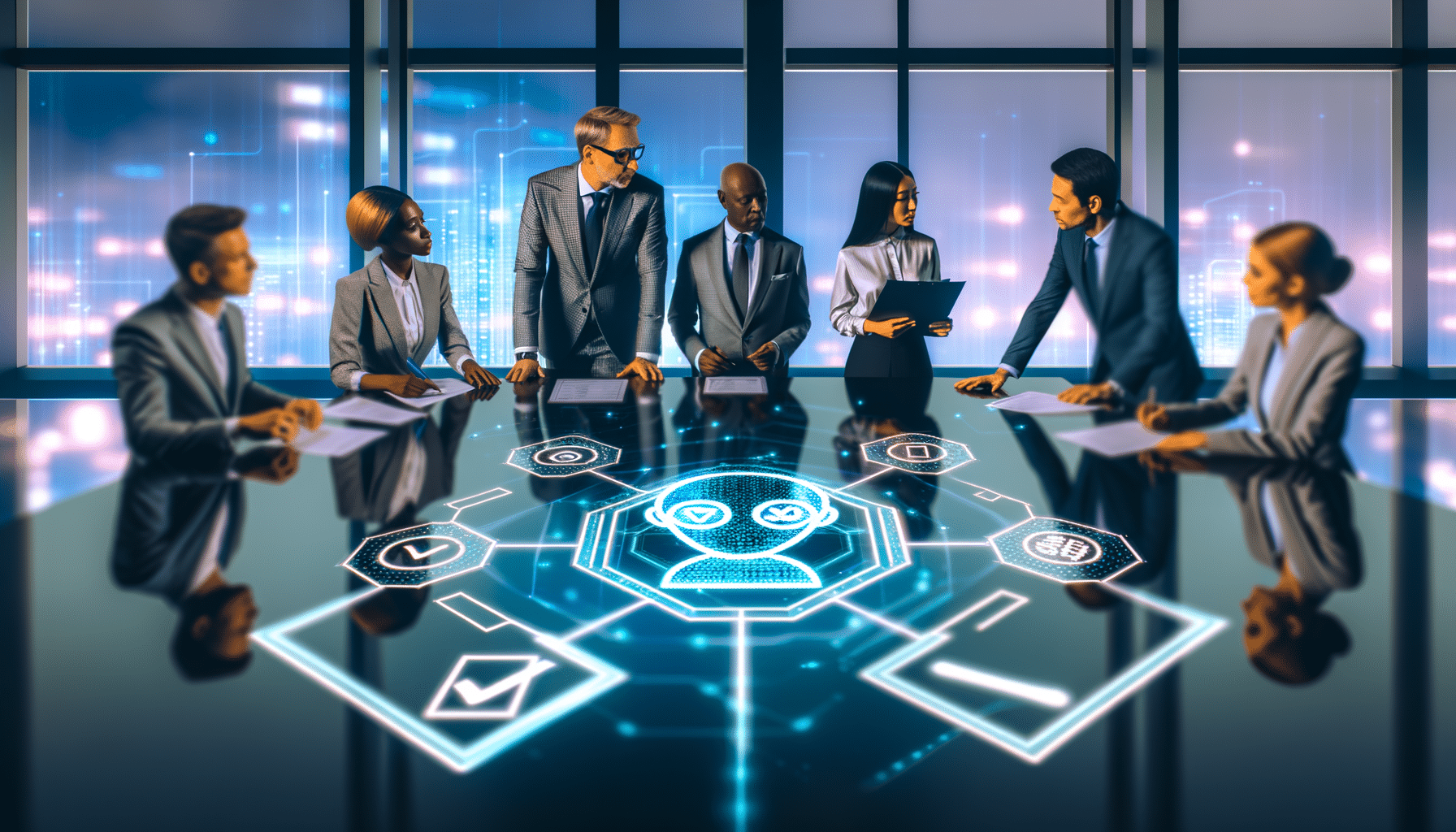 Automating Compliance Reports with AI and Blockchain