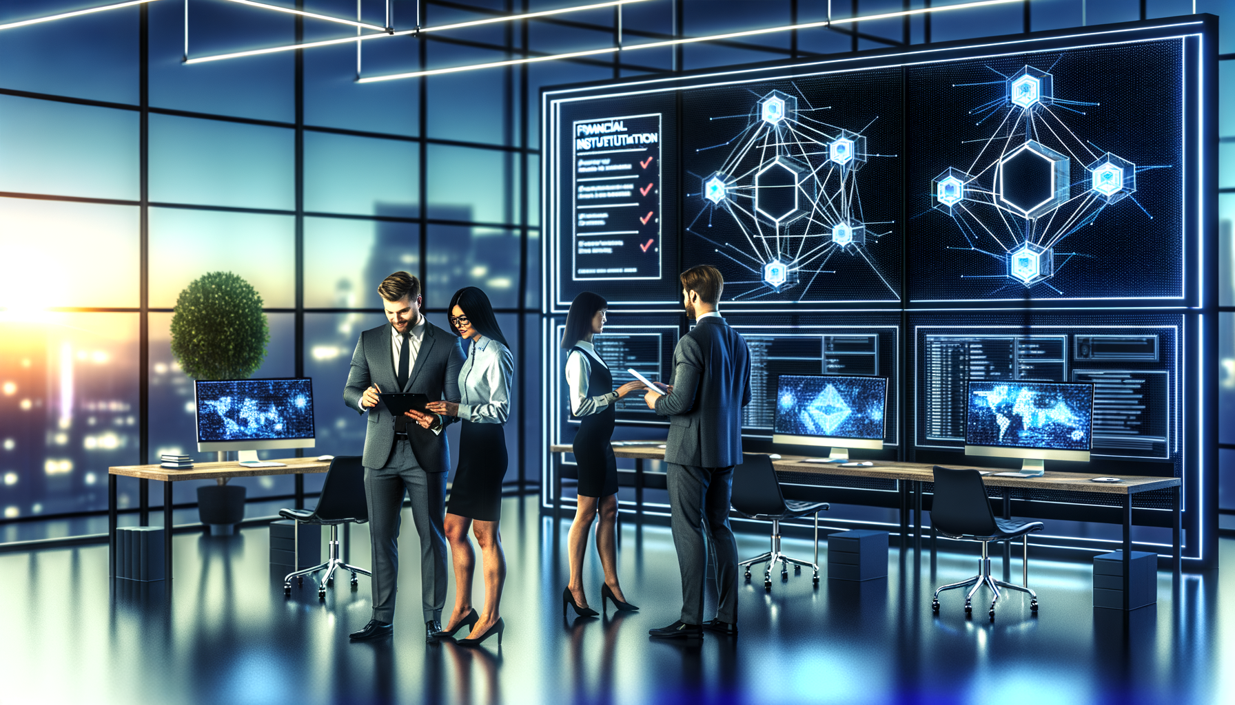 How Financial Institutions Use Blockchain to Manage Compliance