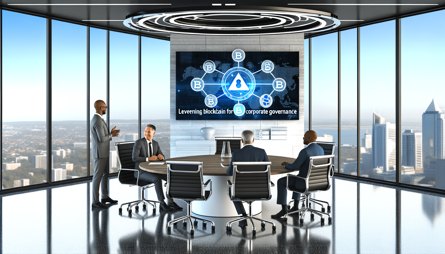 Leveraging Blockchain for Transparent Corporate Governance