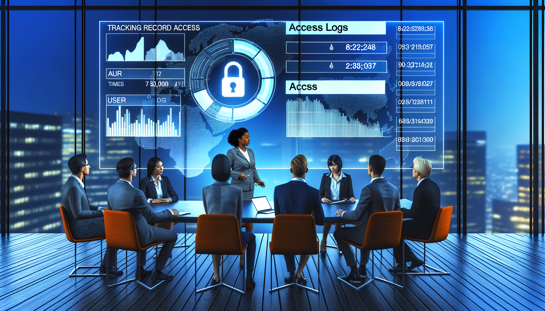 Tracking Record Access During Audits