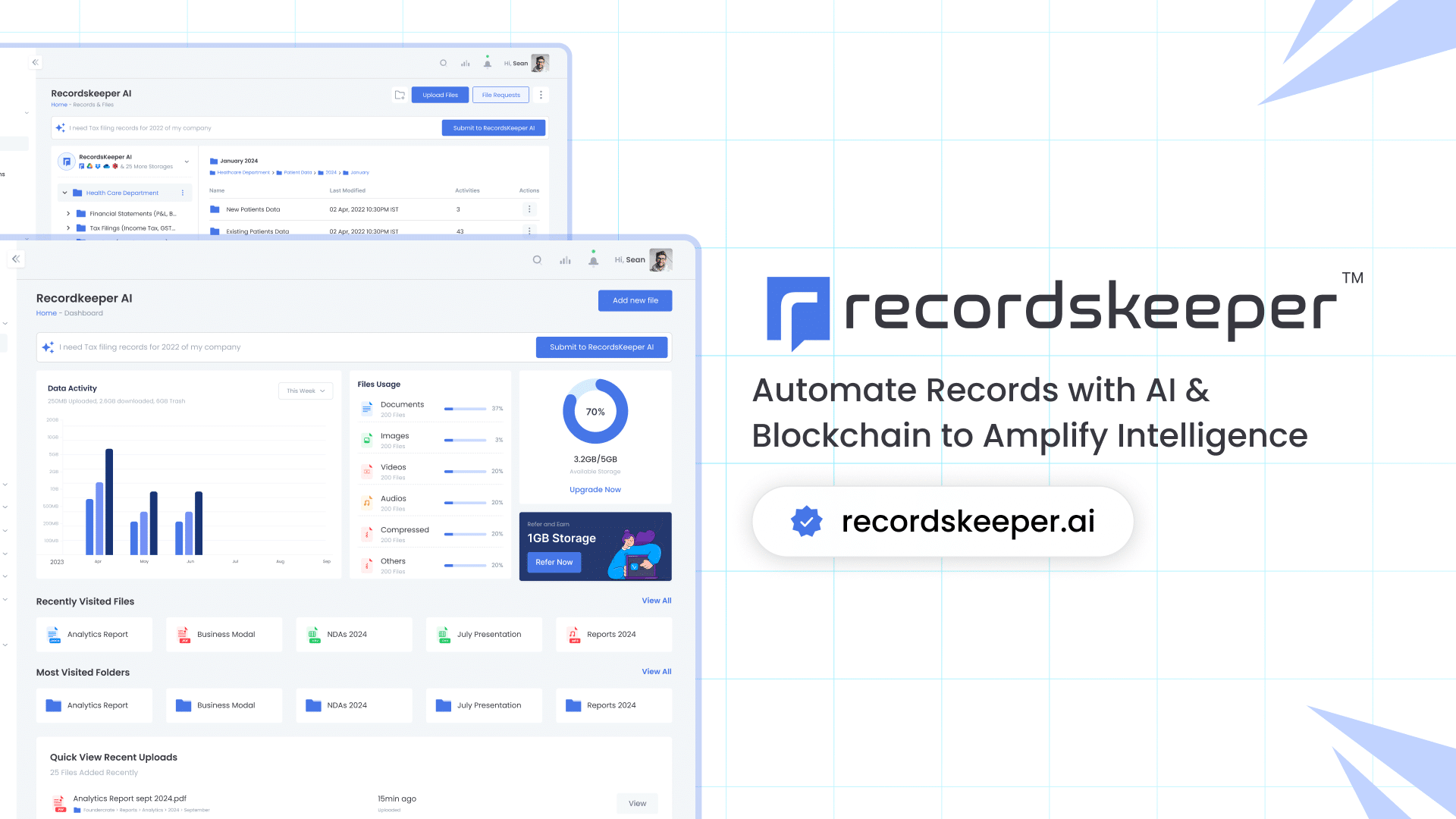 recordskeeper-ai-Automate-Records-with-AI-Blockchain-to-Amplify-Intelligence