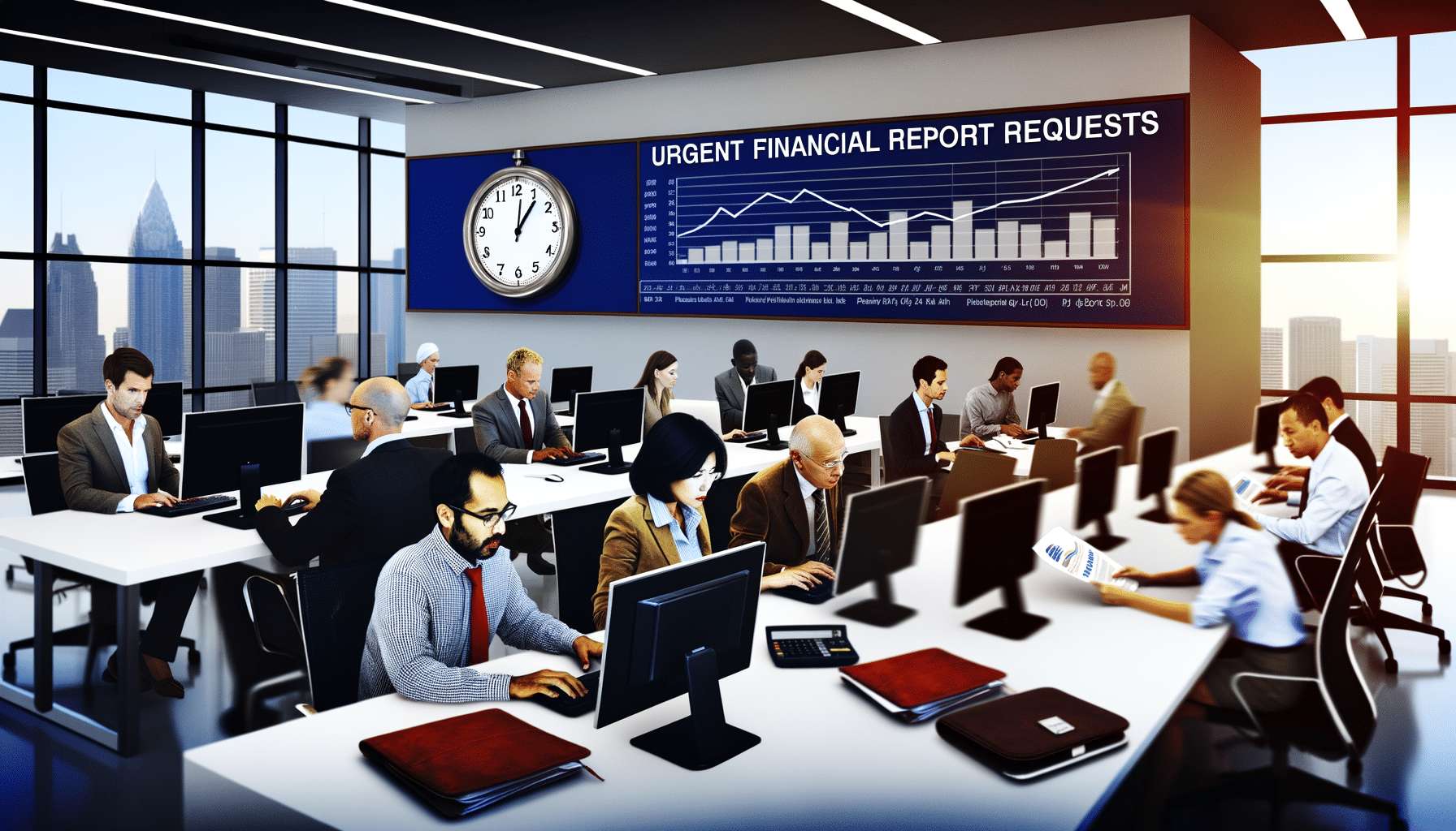 Handling Rush Financial Report Requests