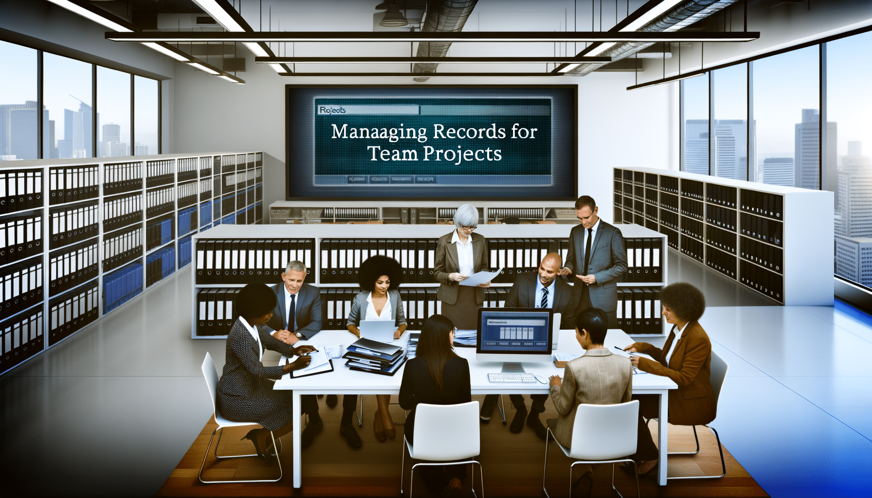 Managing Records for Team Projects