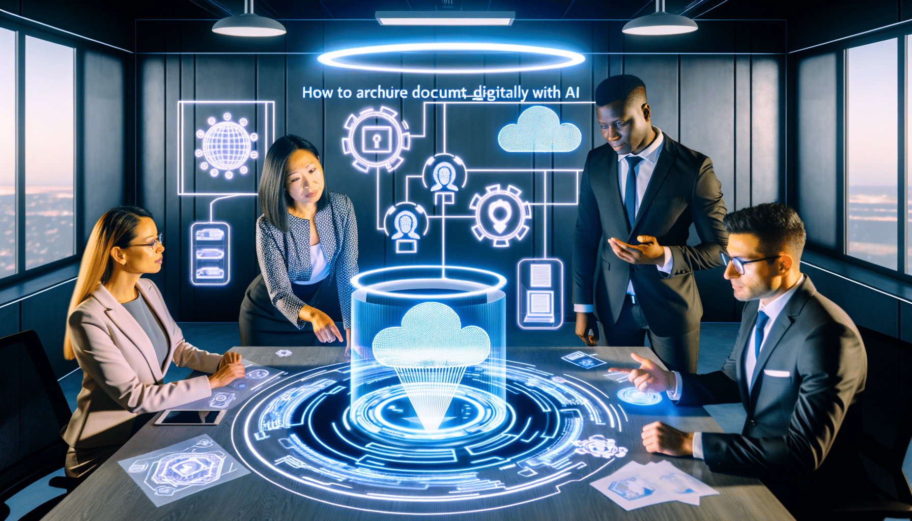 How to Archive Documents Digitally with AI