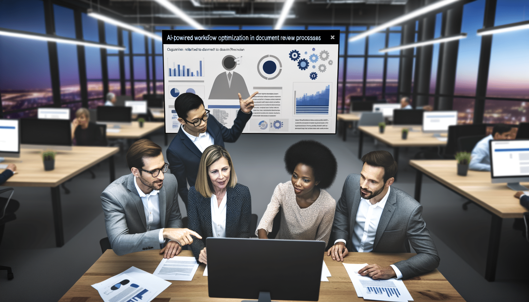 AI-Powered Workflow Optimization in Document Review Processes
