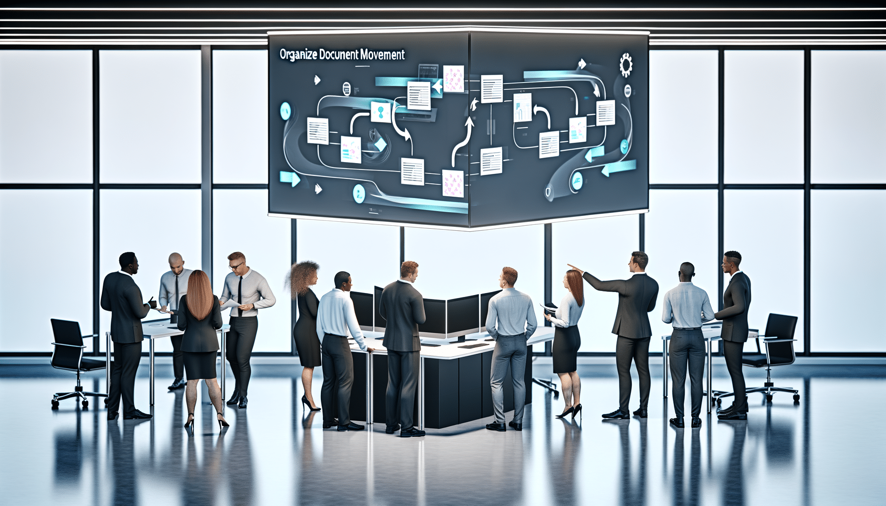 Document Flow System: Organize Document Movement