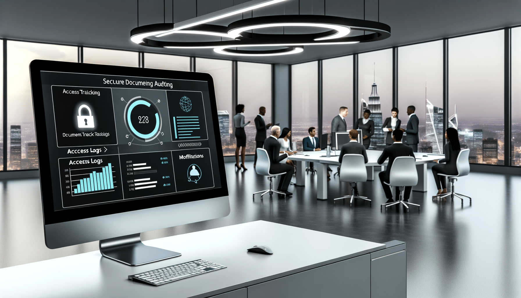 Document Tracking Software for Secure Auditing