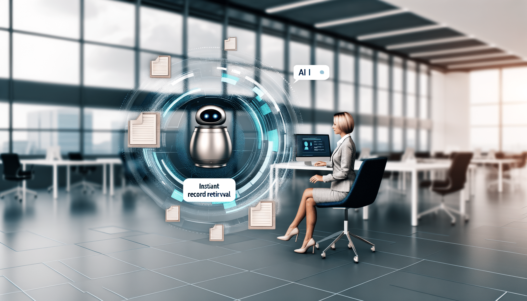 AI-Powered Chatbots for Instant Record Retrieval