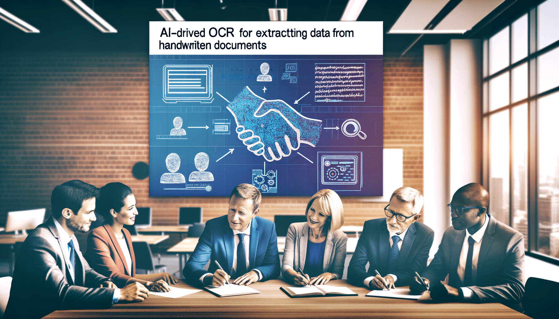 AI-Driven OCR for Extracting Data from Handwritten Documents