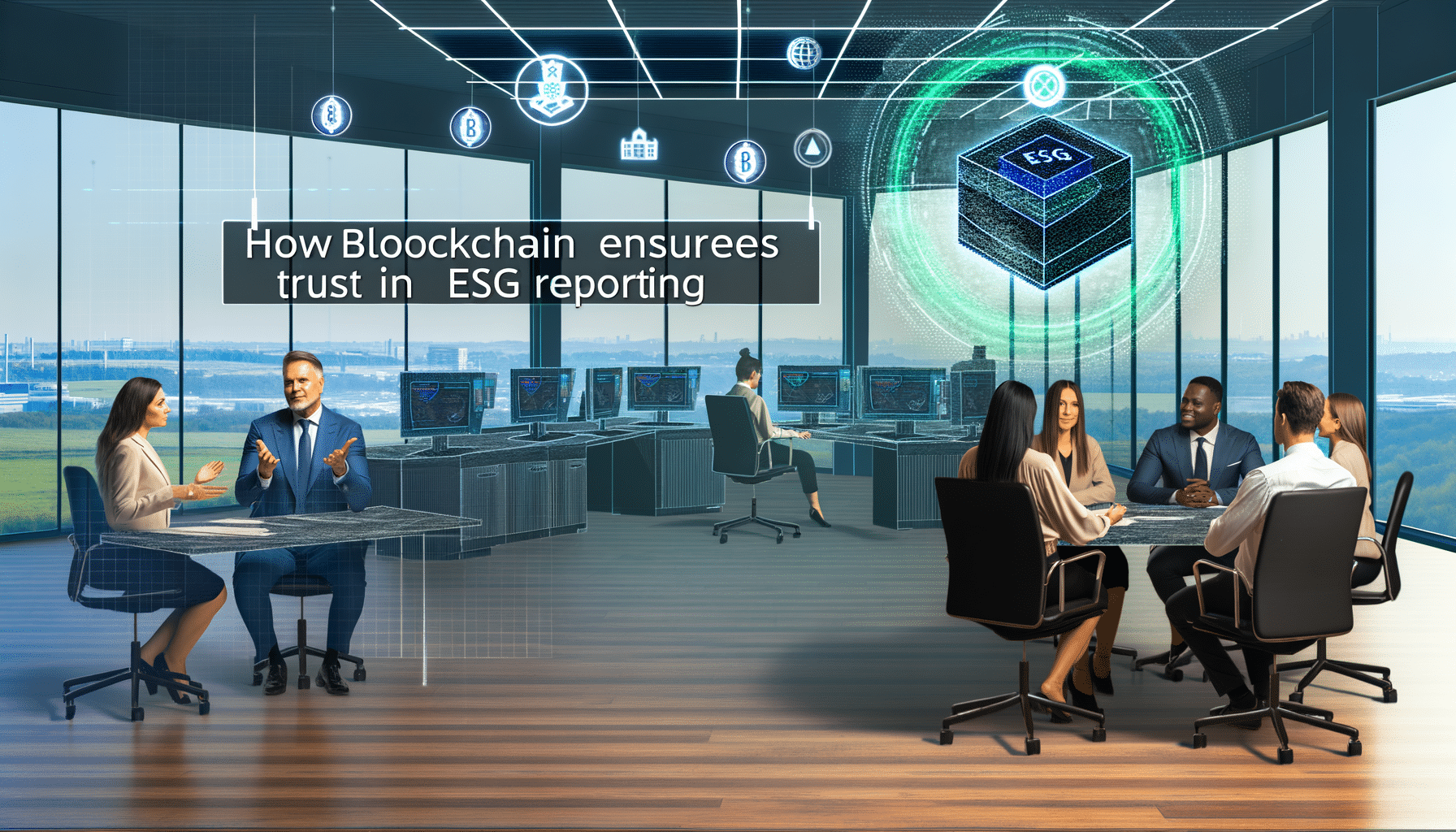 How Blockchain Ensures Trust in ESG Reporting