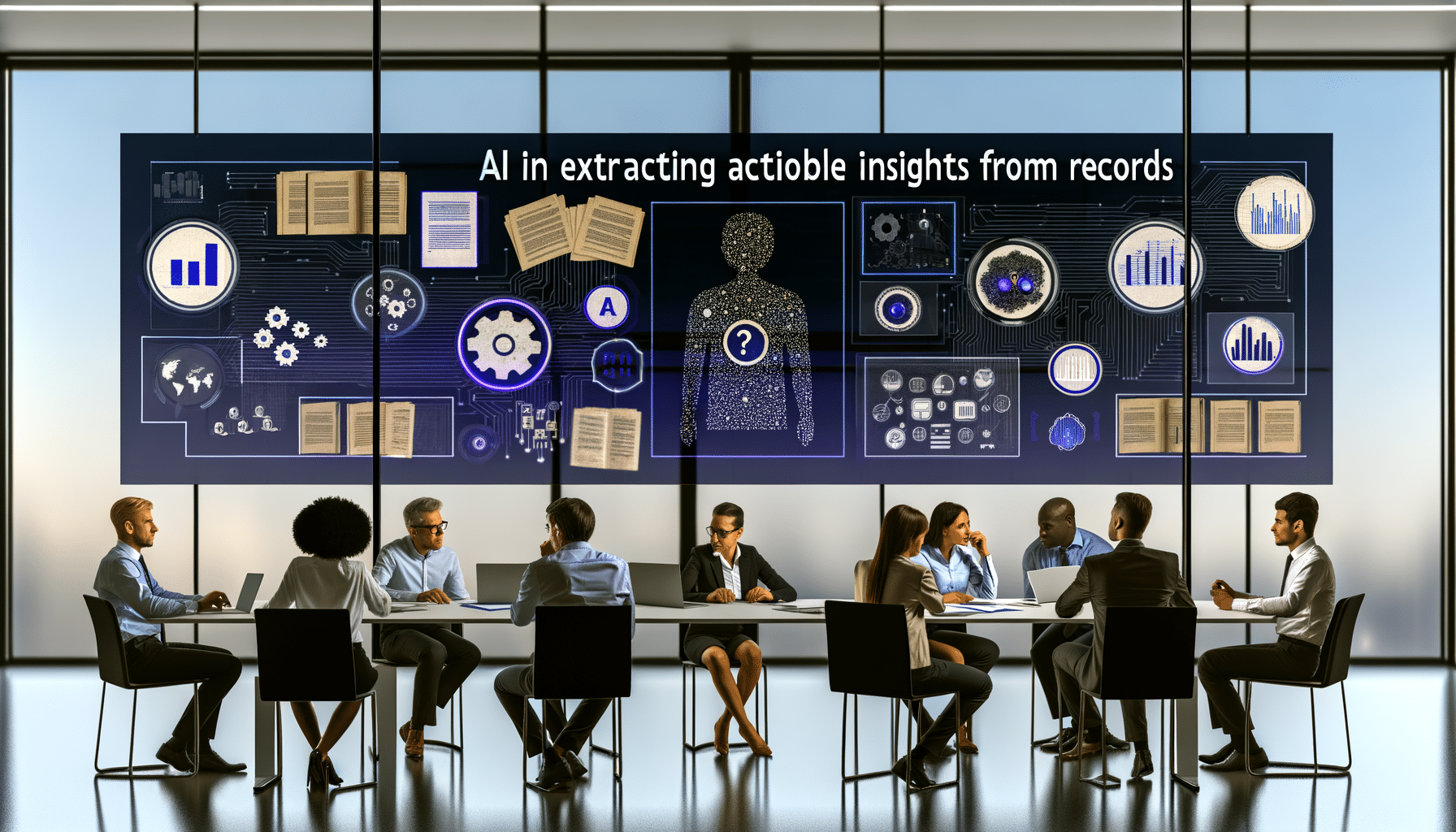AI in Extracting Actionable Insights from Records